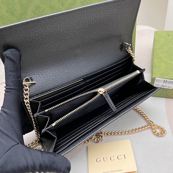 グッチ財布コピー角部分ディテール